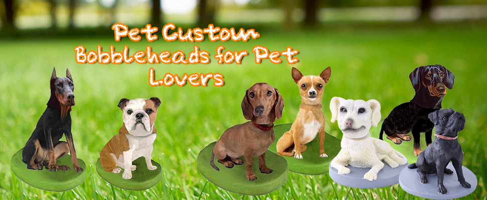 Pet Custom Bobbleheads for Pet Lovers