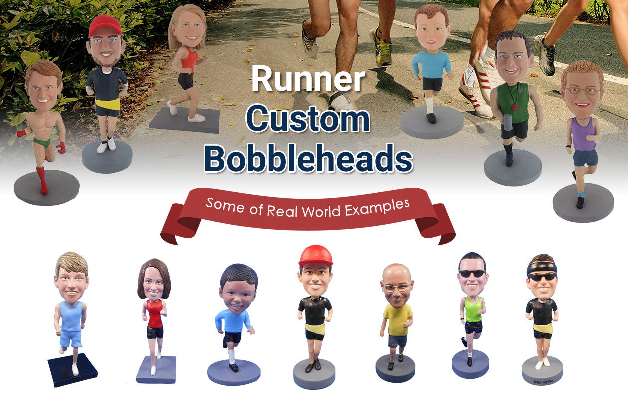 Runner Custom Bobbleheads
